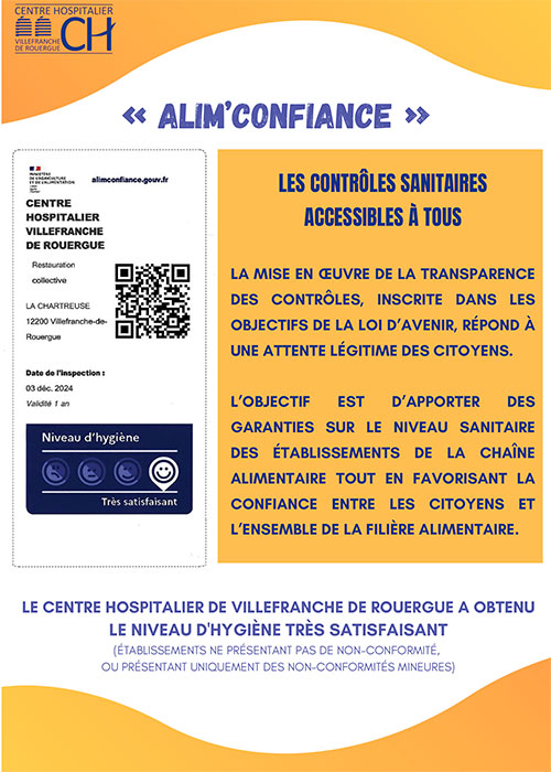 Programme des formations à l'hôpital de Villefranche de Rouergue (Aveyron)