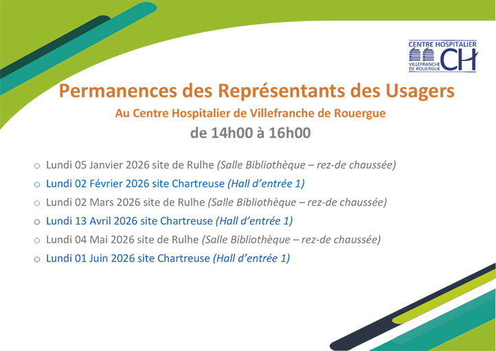 Permances des Représentants des Usagers